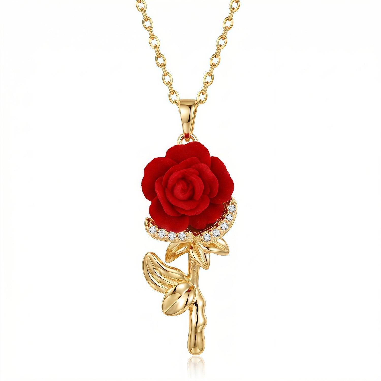 Detalle del colgante Rosa Eterna